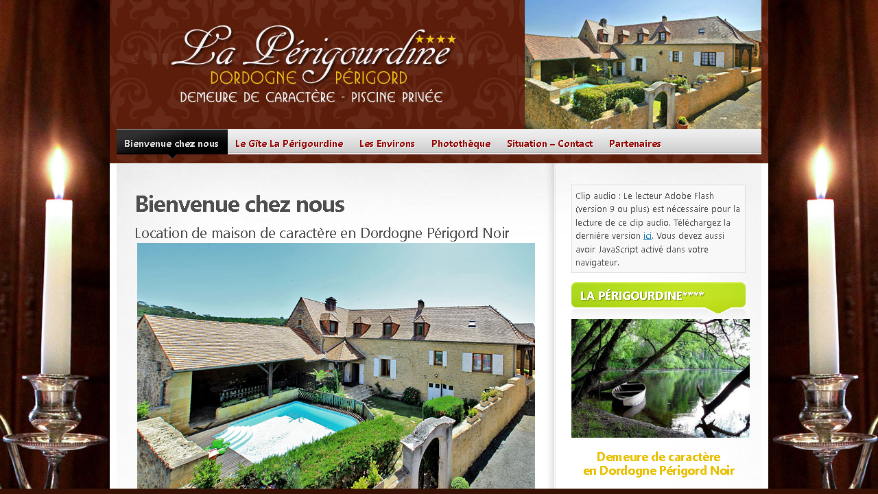 Capture d'écran de http://www.gite-en-perigord-dordogne.fr/